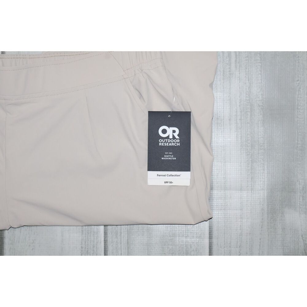 NEW Outdoor Research Ferrosi Transit Pants Women's Dark Sand XL Hiking Travel - Picture 5 of 10
